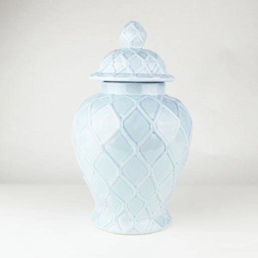 blue ginger jar vase