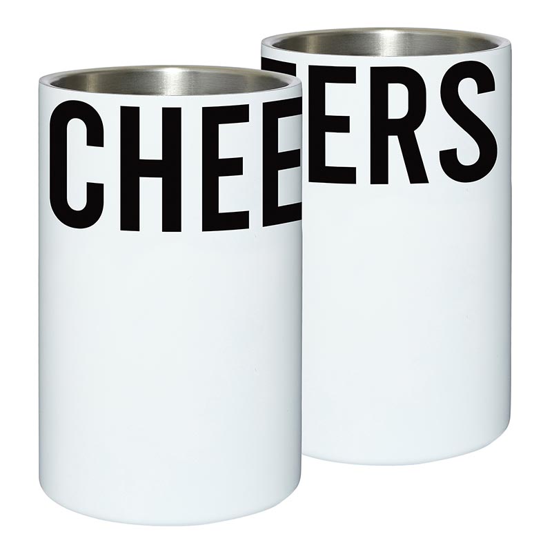 Cheers white and black wine chiller holder