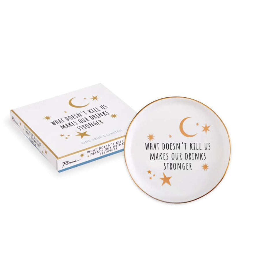 star funny wine coaster 