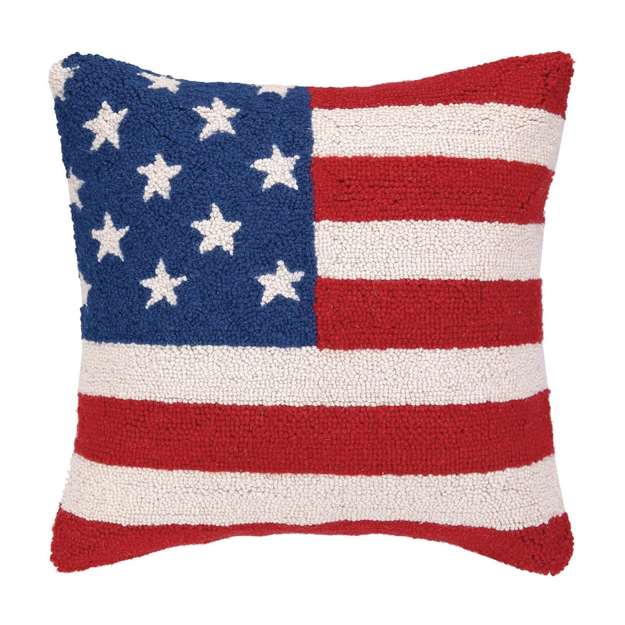 Flag throw pillows hot sale