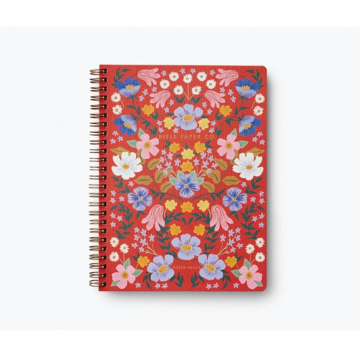 floral spiral notebooks 