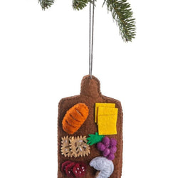 charcuterie board xmas ornament