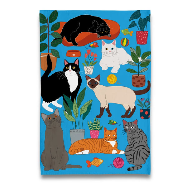 Cat Tea Towels - Adorable Kitchen Towels For Cat Lovers