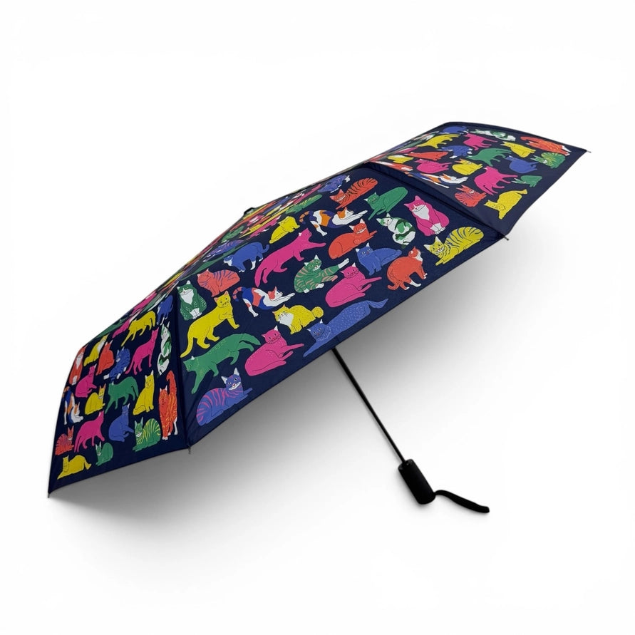 cats print umbrella