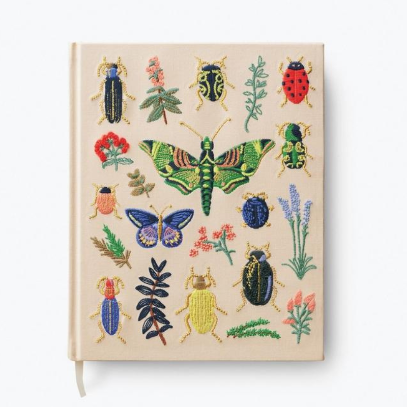 Insect print sketchbook