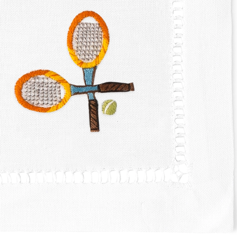 cute tennis cocktail napkins gift