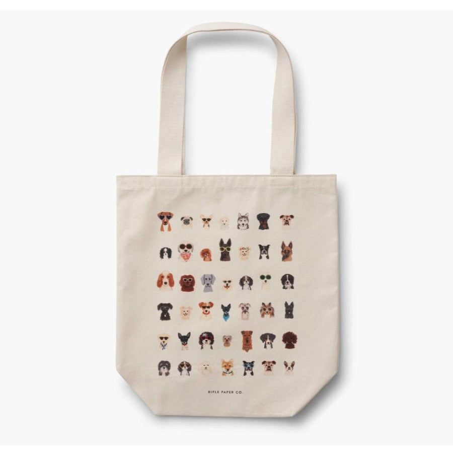 dog days funny canvas tote
