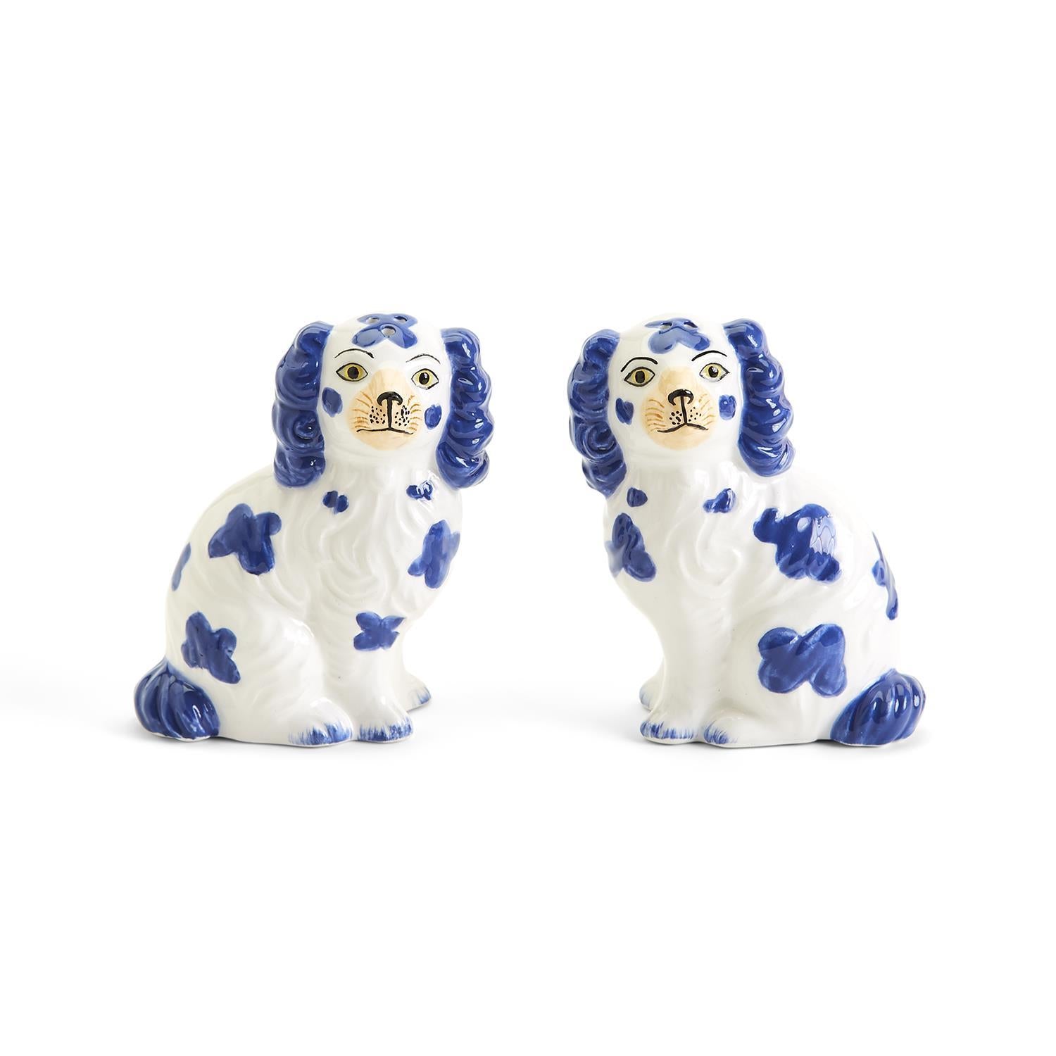 staffordshire dogs salt and pepper