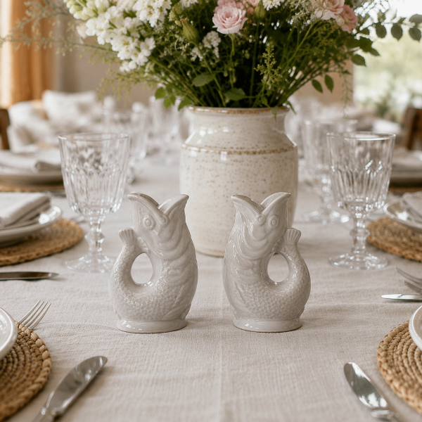 Gluggle Salt & Pepper Shakers Set | Oyster