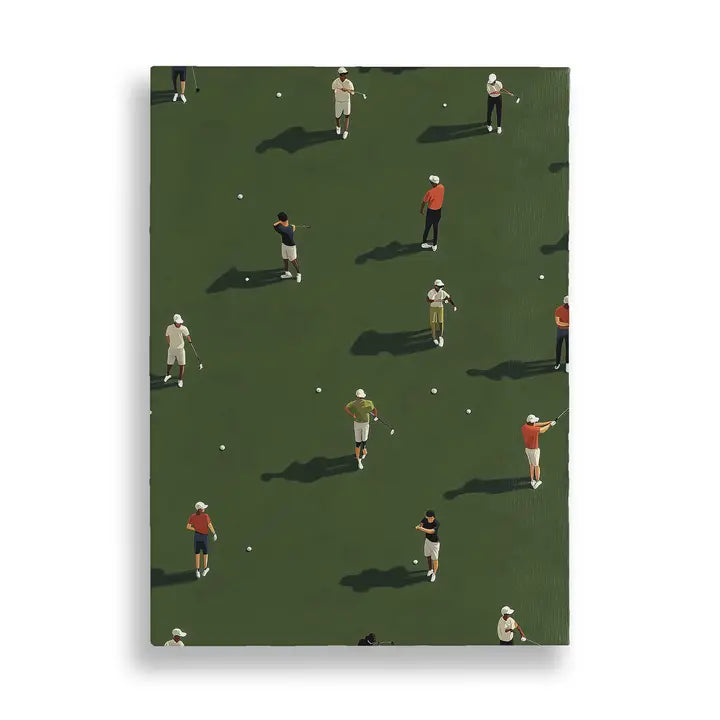golfers print cutting board gift