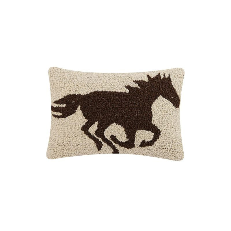 horse throw pillow
