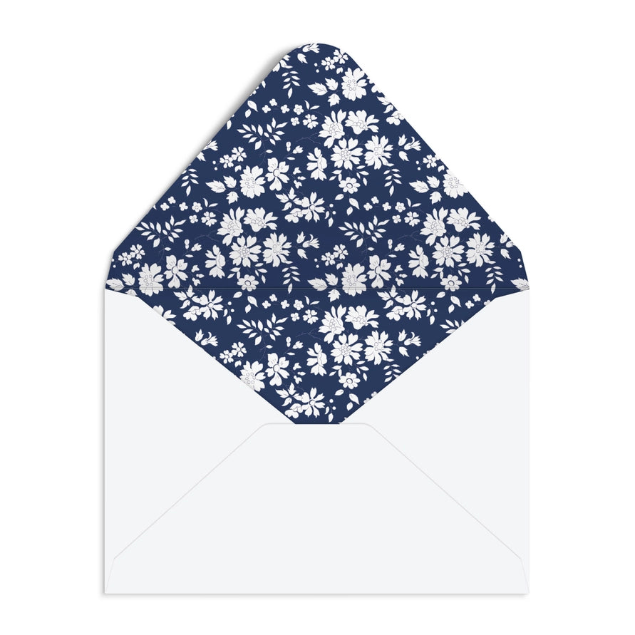 liberty london floral cards envelope