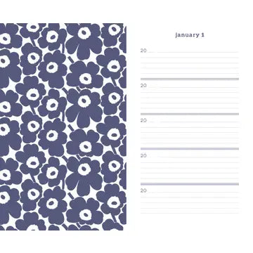 marimekko one line a day journal pages