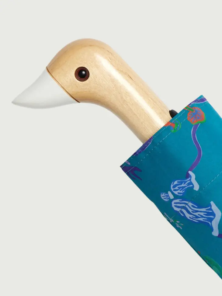 printed duck umbrella