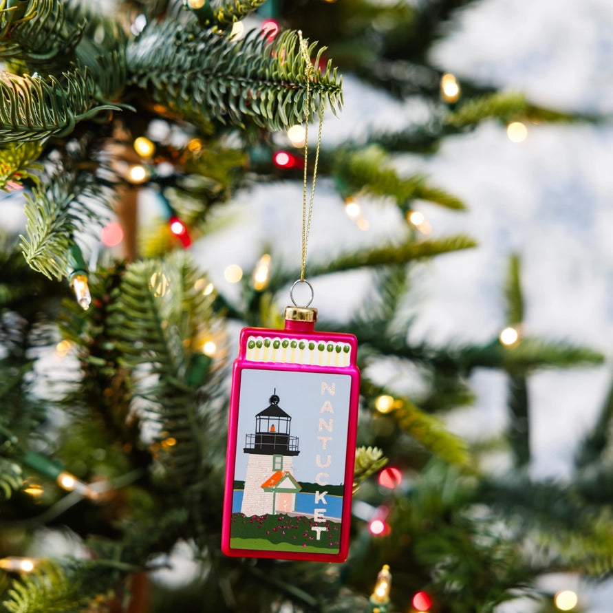 cute nantucket xmas ornament