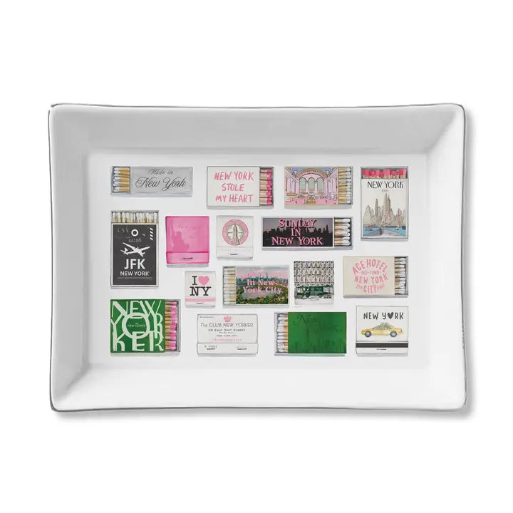 new york city ceramic decor dish