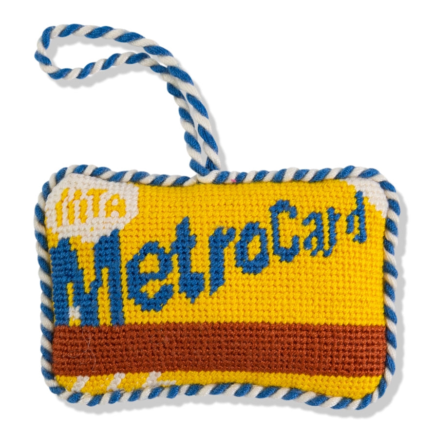 nyc metro card ornament