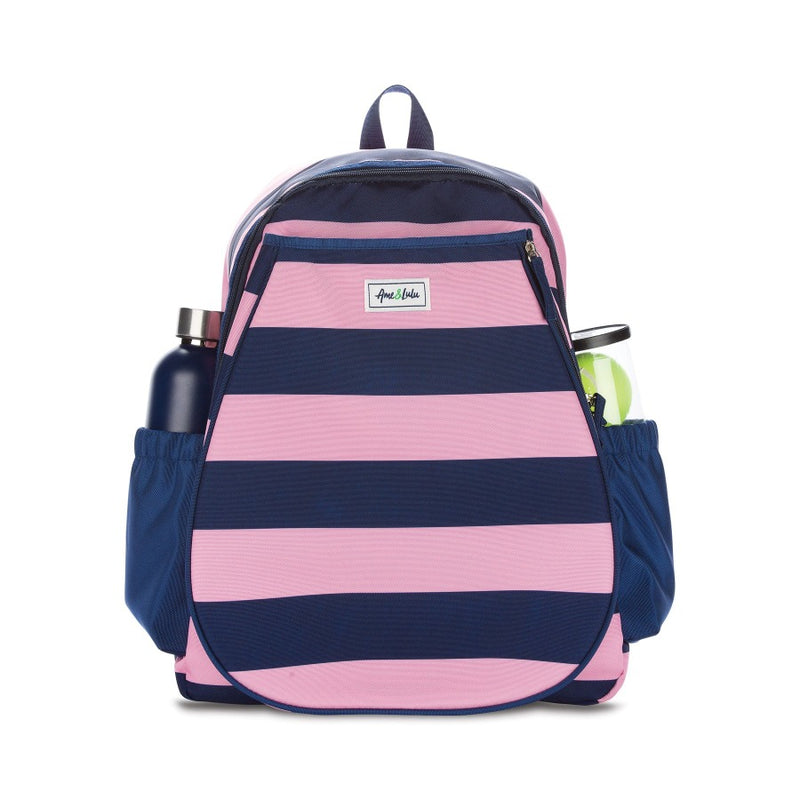 pink tennis backpack