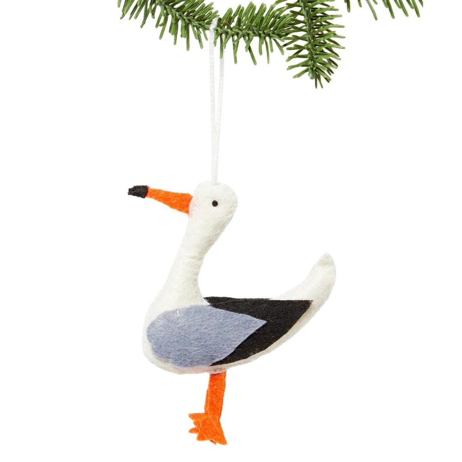 seagull ornament 