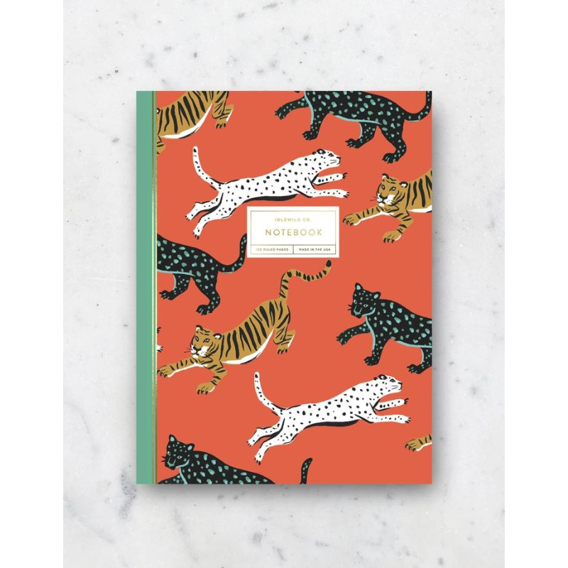 tigers and leopards notebook