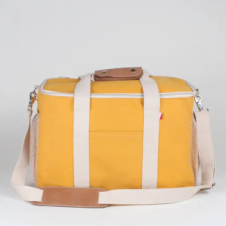 yellow cooler bag