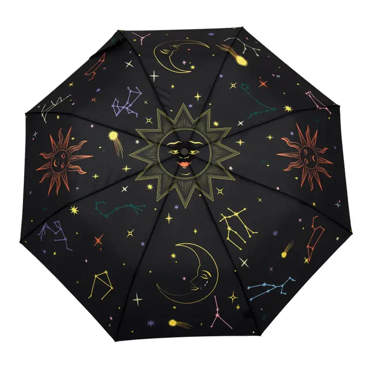 Zodiac Print Duckhead Umbrella