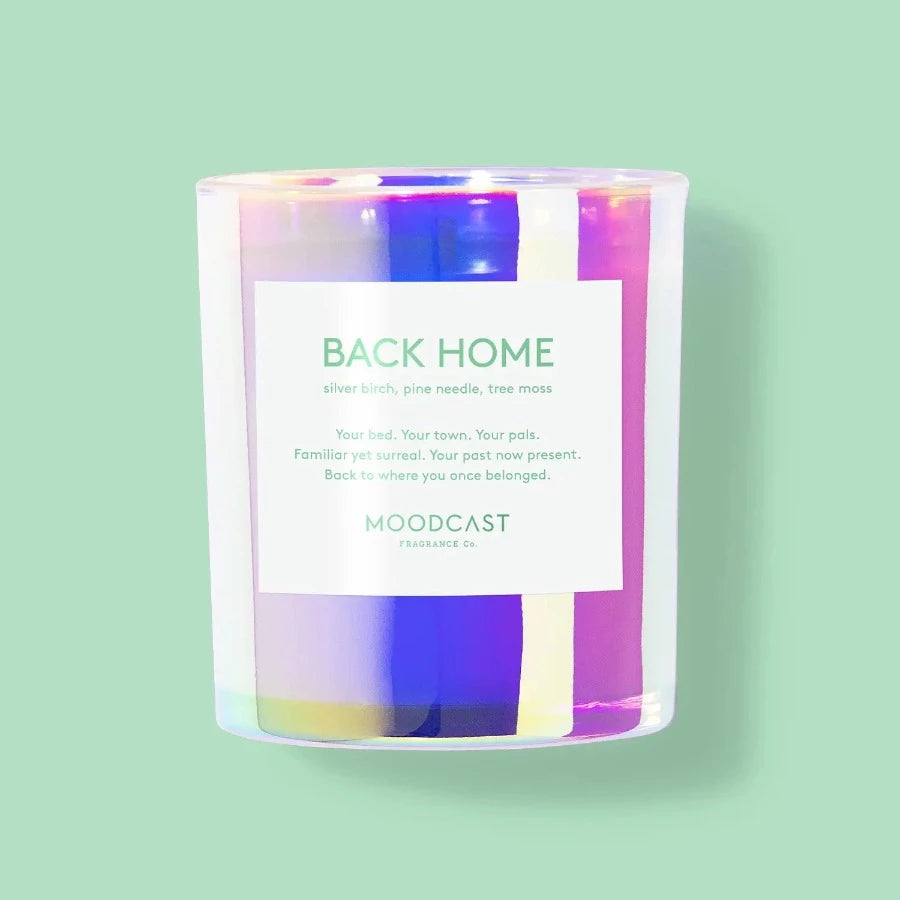 back home pine scented candle
