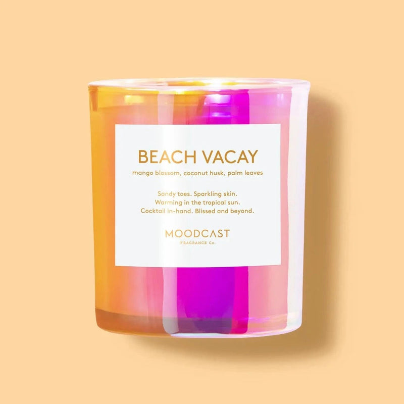 beach vacay coconut candle from moodcast