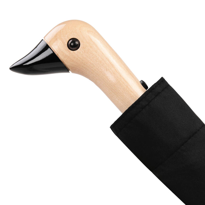 black duckhead umbrella handle