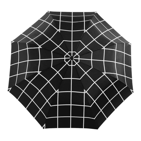 black and white print duckhead umbrella open 