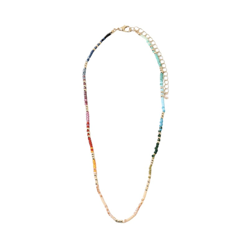rainbow colorful necklace