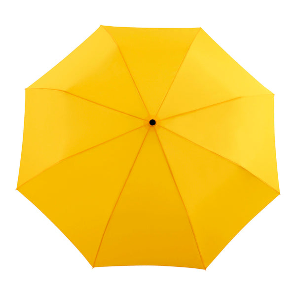 yellow duckhead umbrella open