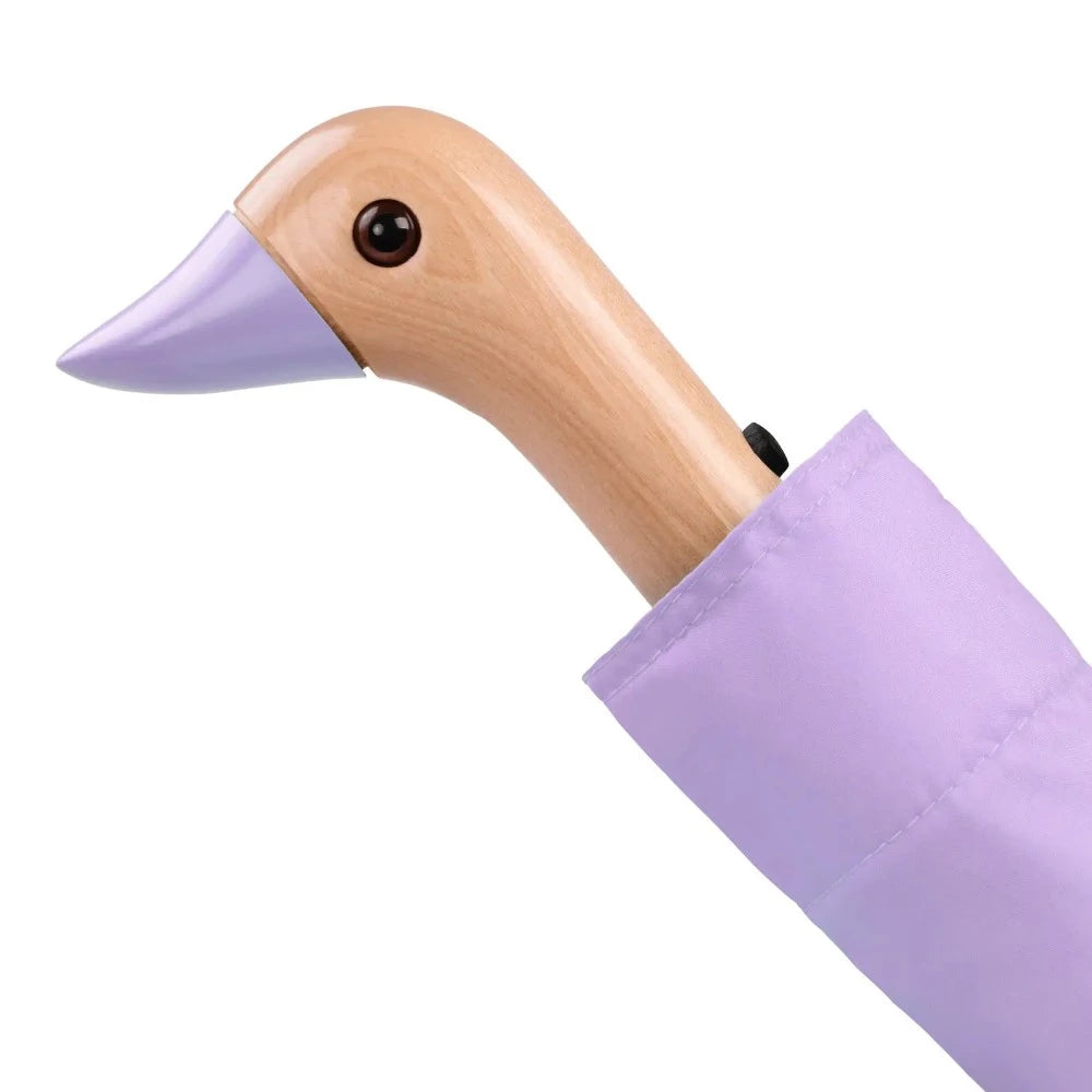 lilac purple duck umbrella handle