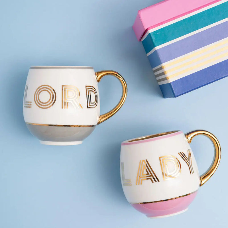 Lord and Lady Mugs Gift Set | Set of 2 mugs