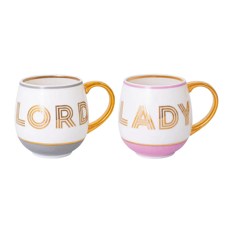 Lord and Lady Mugs Gift Set | Set of 2 mugs