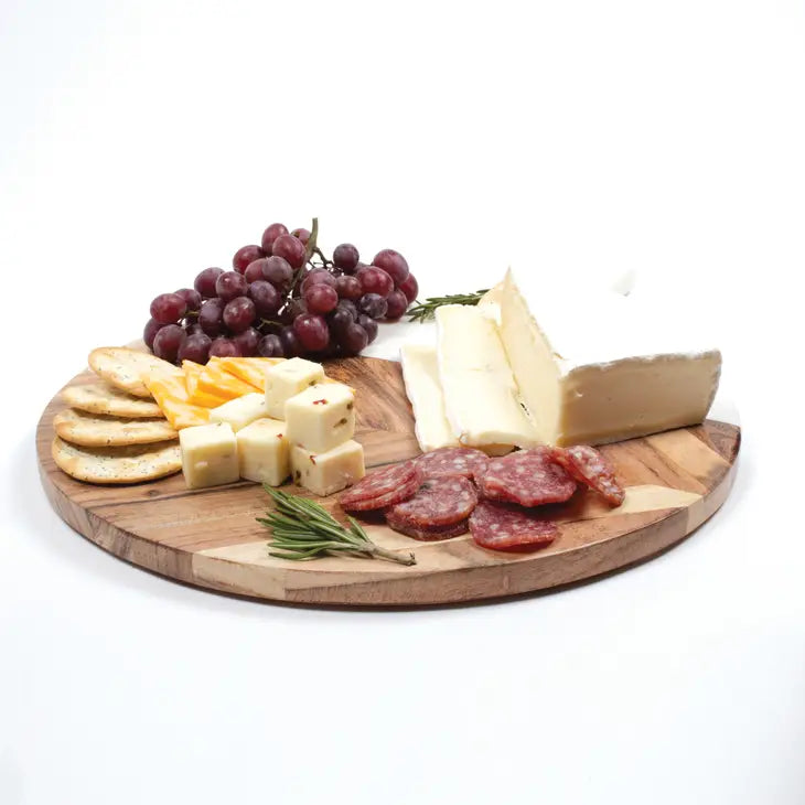 marble and wood charcuterie board