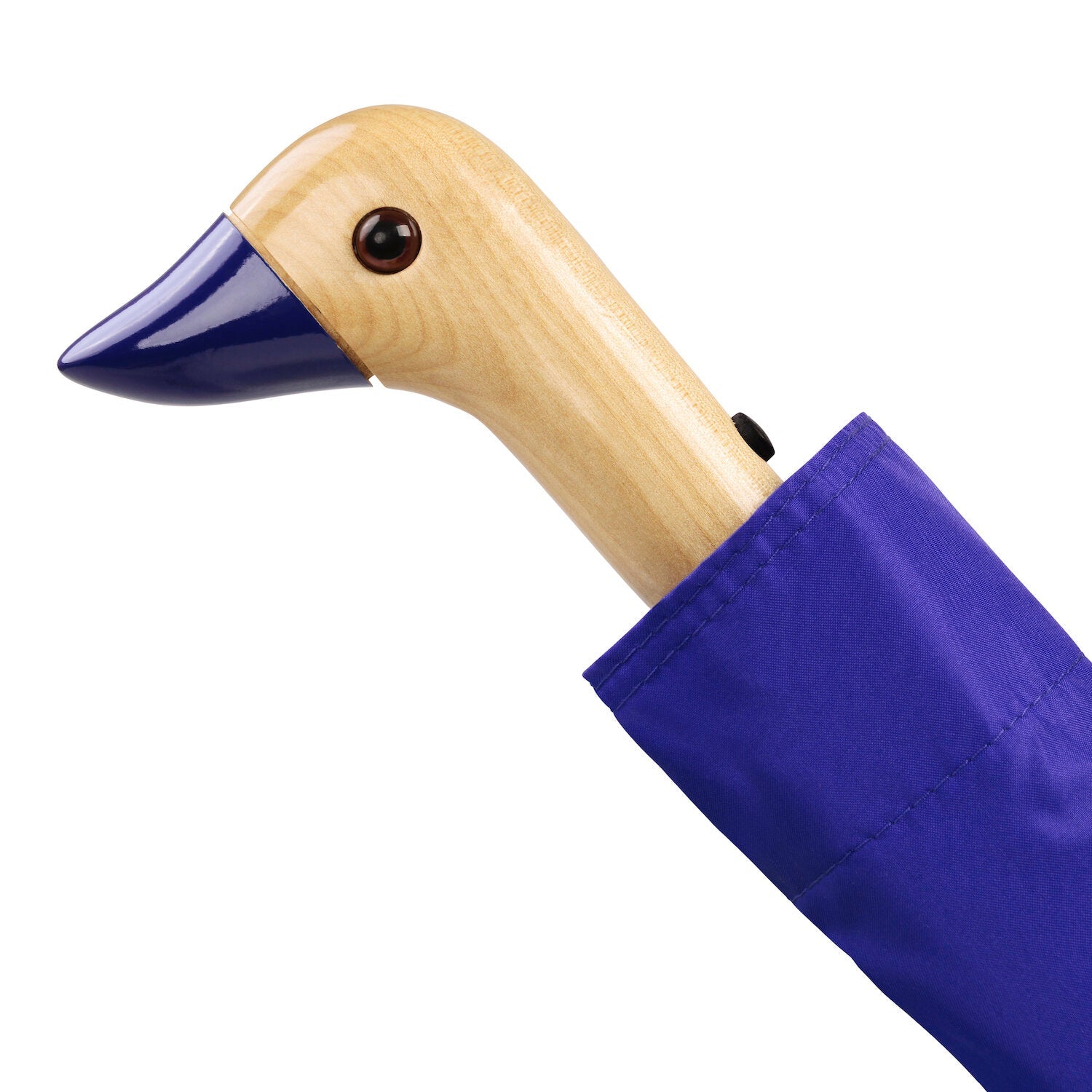 blue duckhead umbrella handle