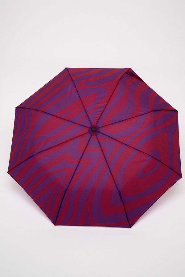 Pink Swirl Duck Umbrella