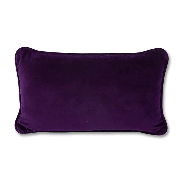 purple pillow back