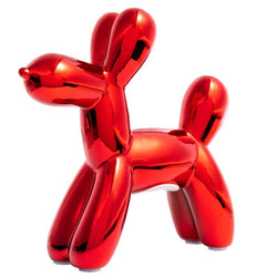 red balloon dog piggy bank