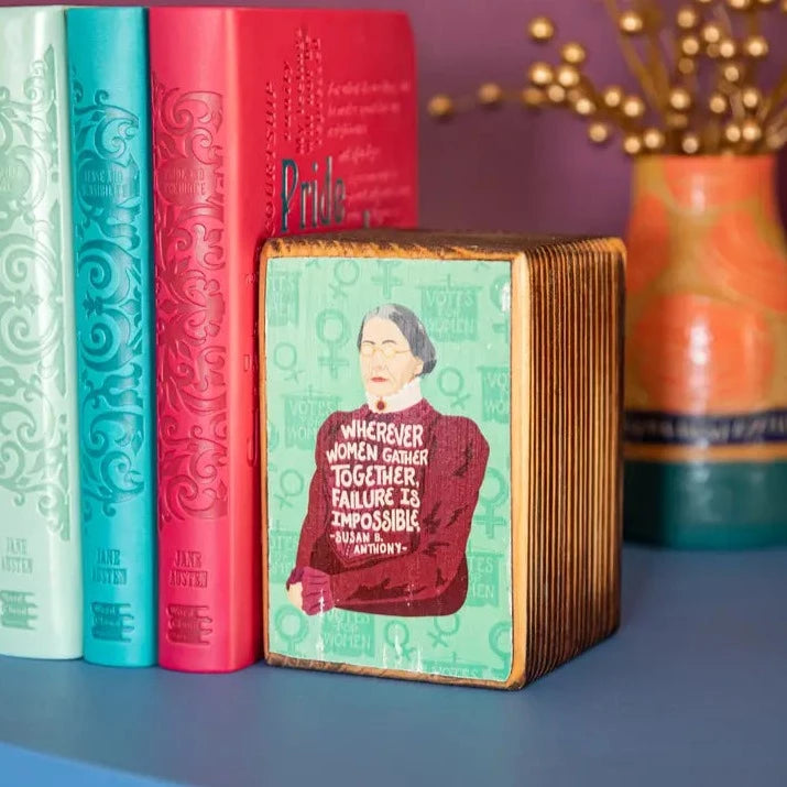 susan b anthony bookend