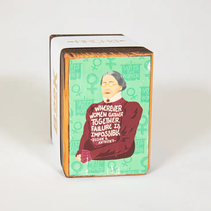 susan b anthony feminist bookend