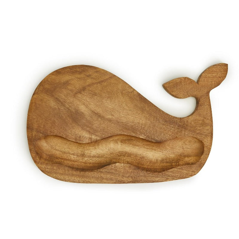 whale serving board