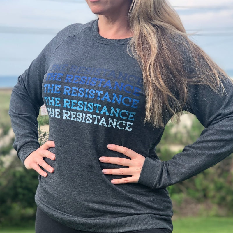 womens resistance democrat sweatshirt