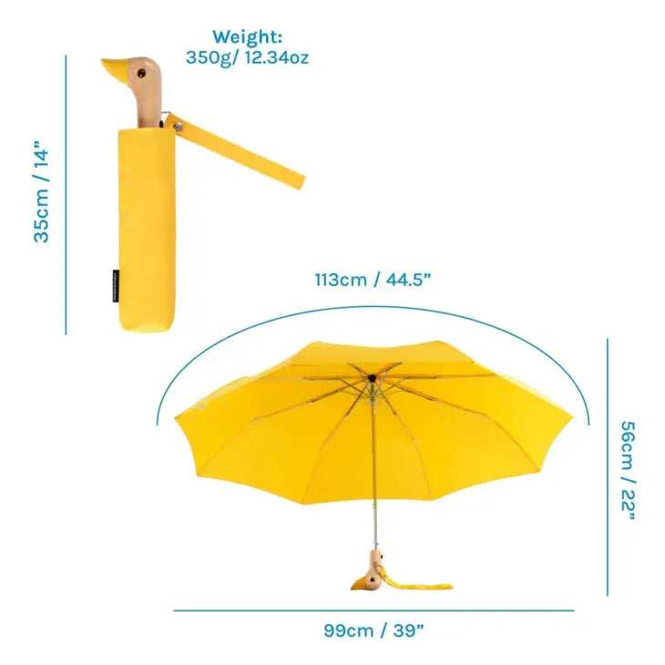 yellow duck umbrella specs